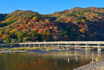 京都嵐山渡月橋