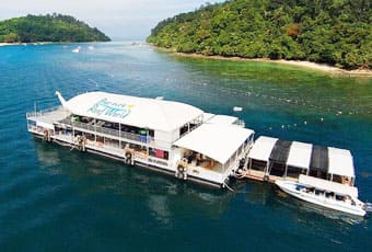 沙巴婆羅洲大堡礁世界Borneo Reef World