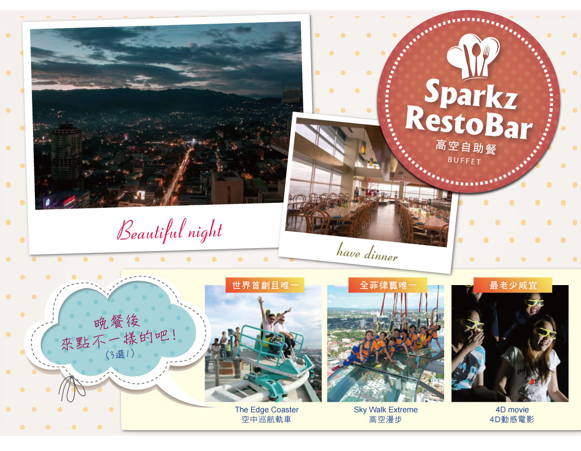 37樓Sparkz RestoBar高空自助餐廰