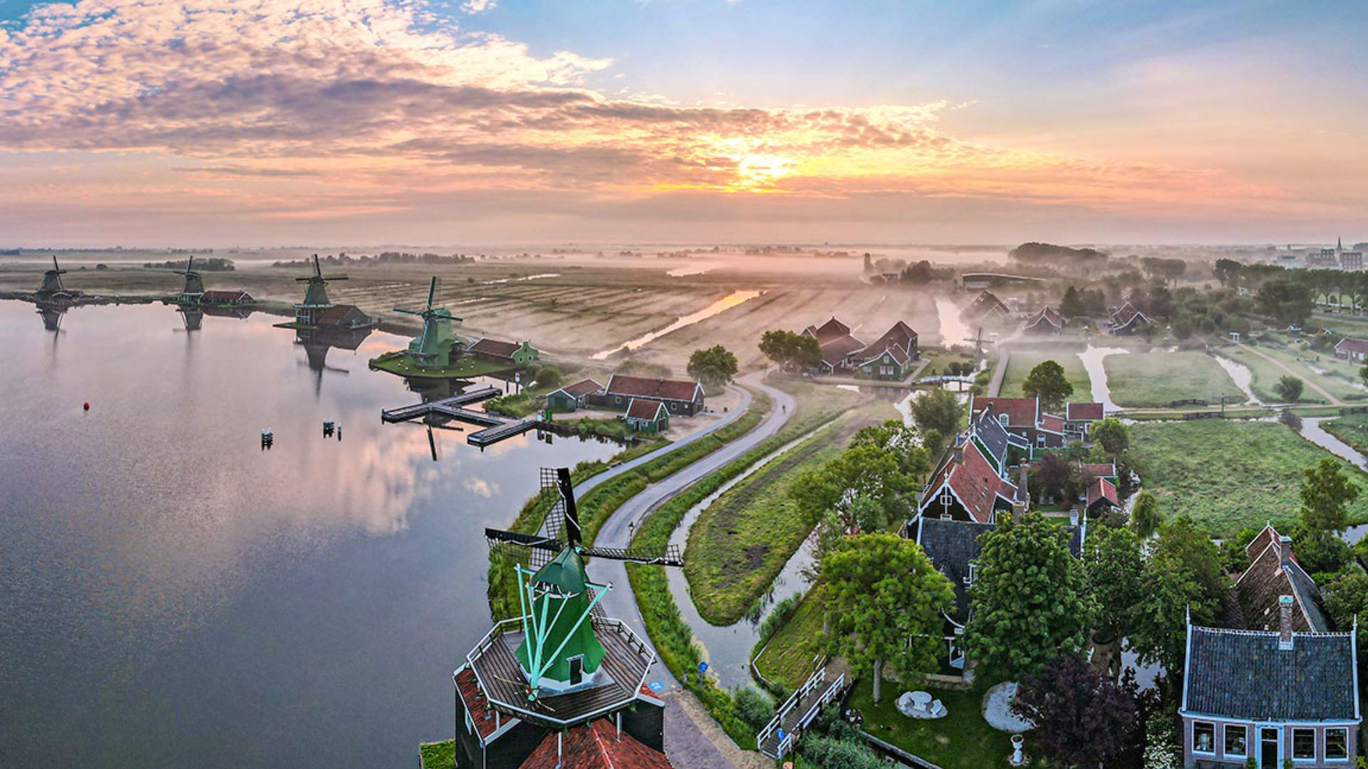 最經典的荷蘭印象風車村