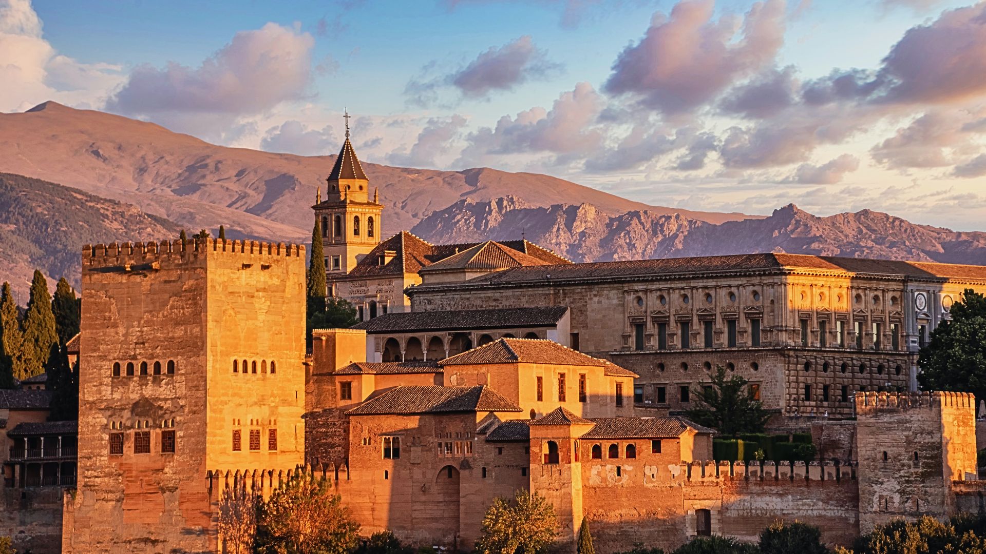 魅力歐洲西班牙巴塞隆納阿爾罕布拉宮 (Alhambra)