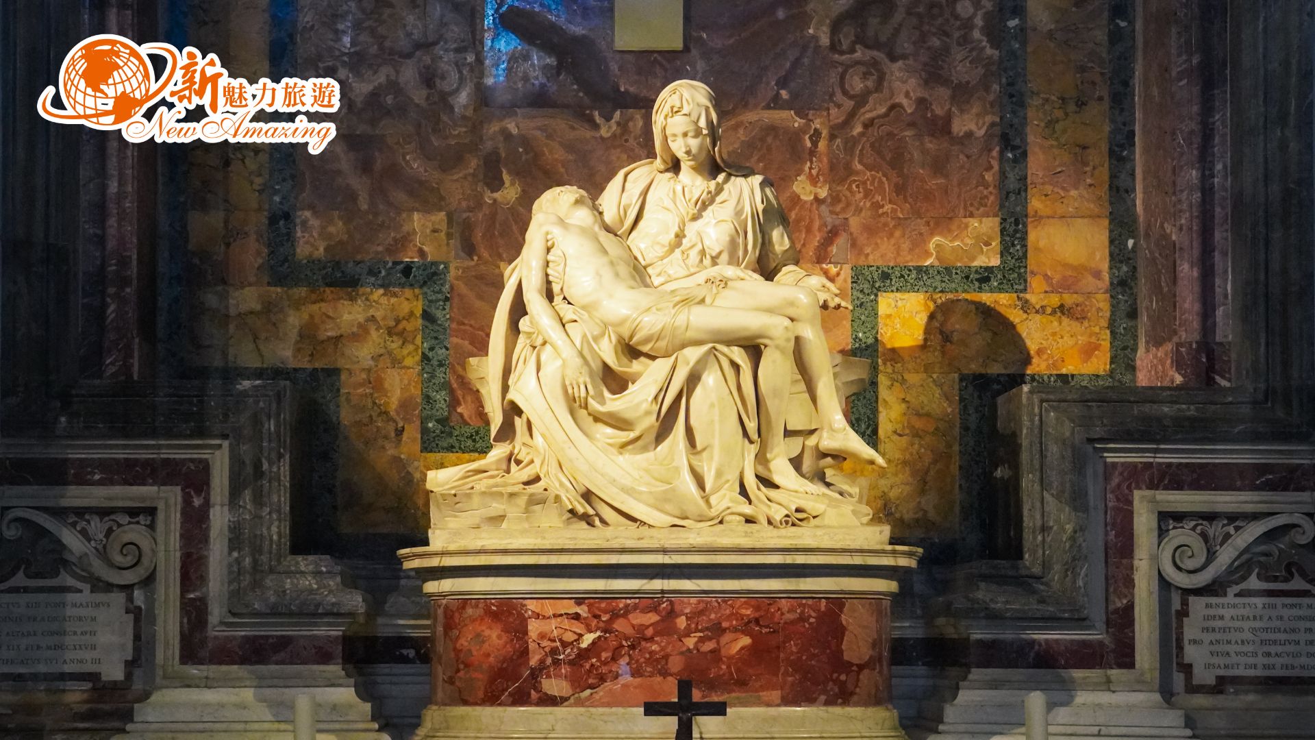 比利時小威尼斯布魯日聖母教堂聖母與聖子雕像