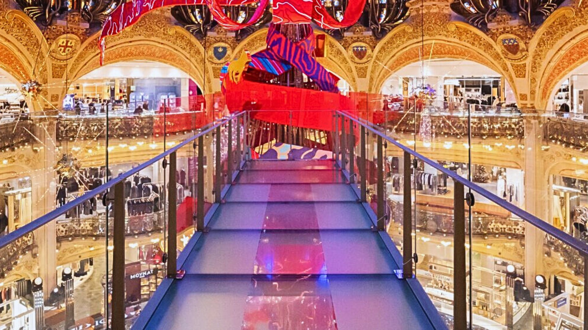 Lafayette巴黎拉法葉百貨老佛爺