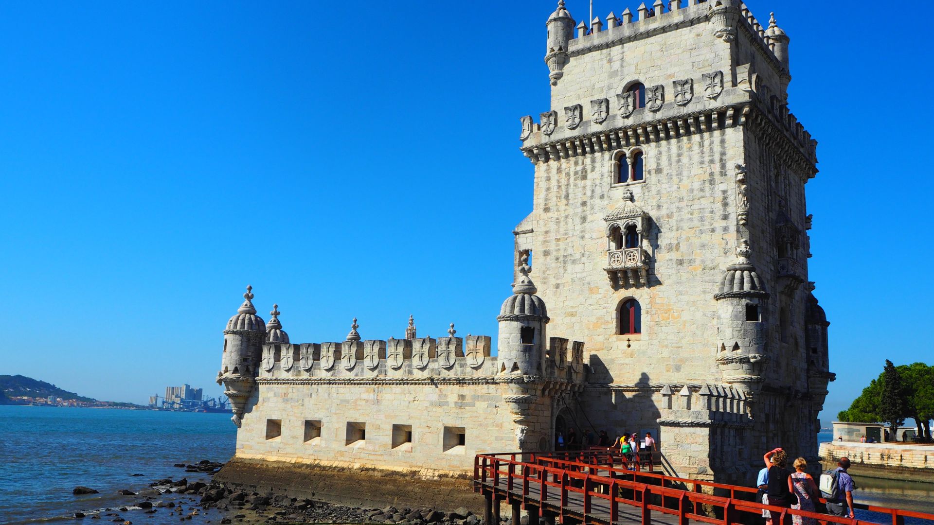西葡團這樣玩-葡萄牙最著名的地標之一貝倫塔 (Torre de Belem)