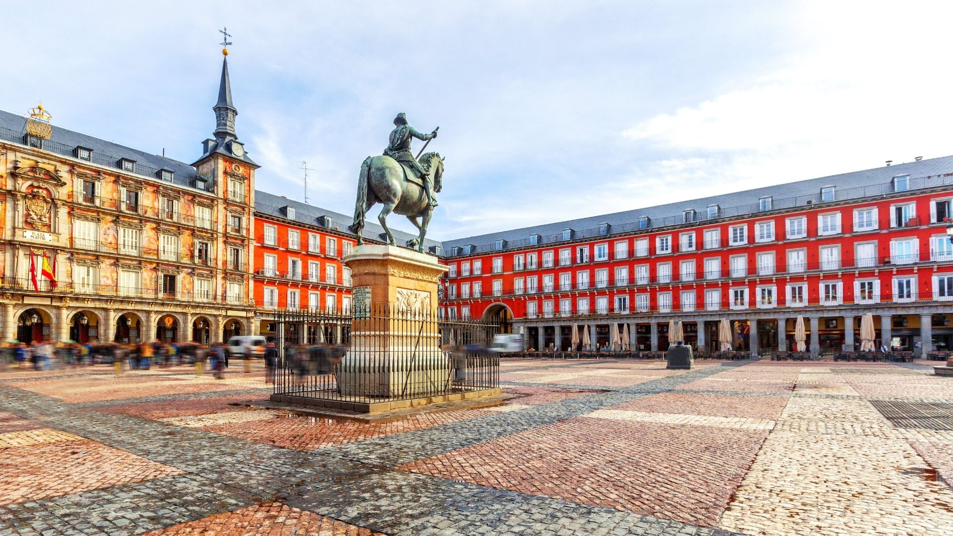 魅力歐洲西班牙馬德里主廣場 (Plaza Mayor)