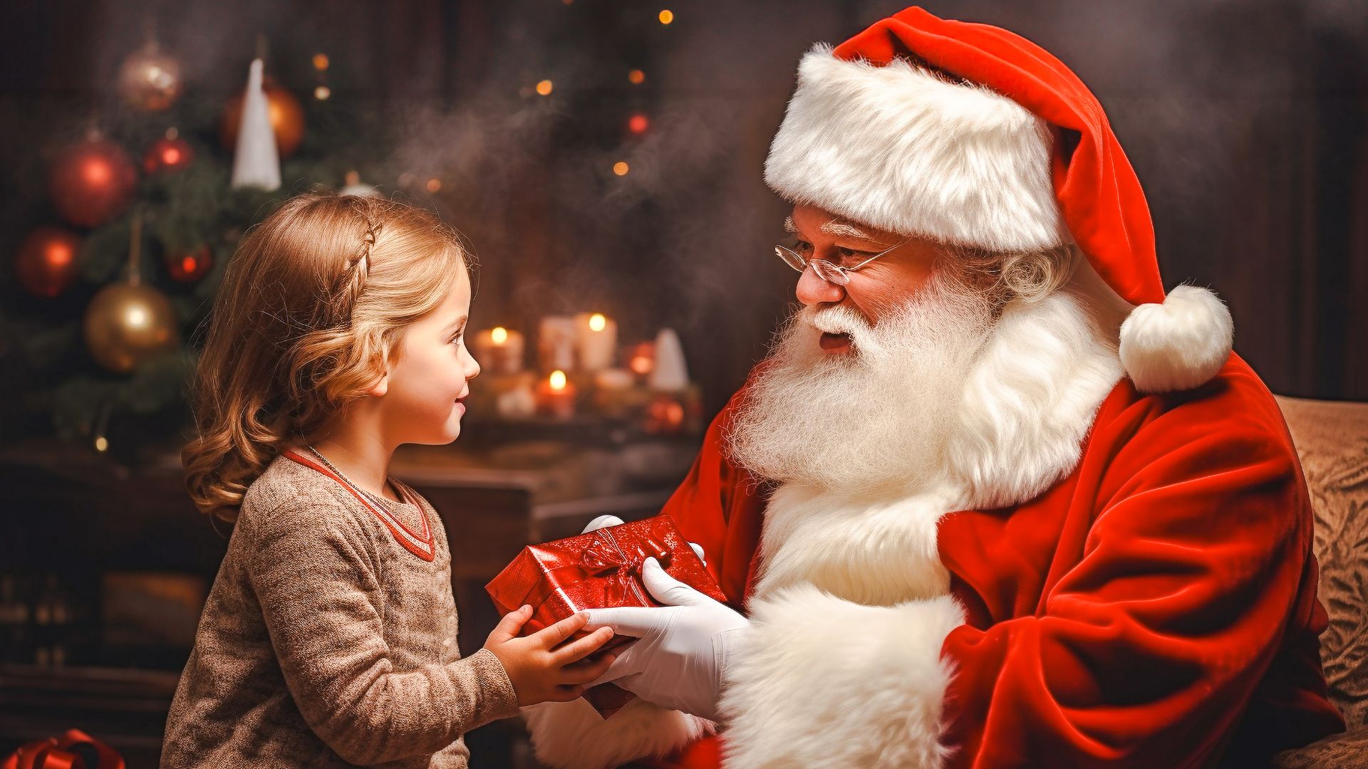 見到真正的聖誕老人