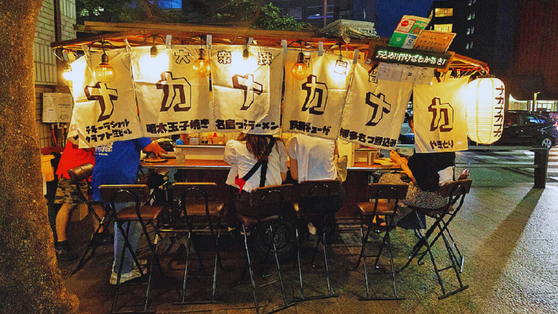 福岡屋台 Tenjin Yatai Street 天神屋台街