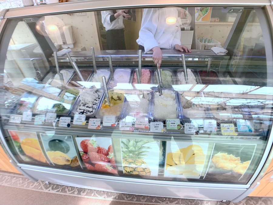 新潟白根果園-義式冰淇淋