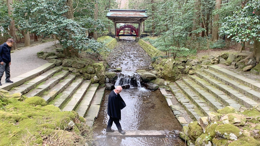 彌彥神社-玉之橋(神橋)