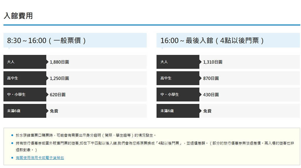 沖繩水族館購票須知，這樣買票最划算