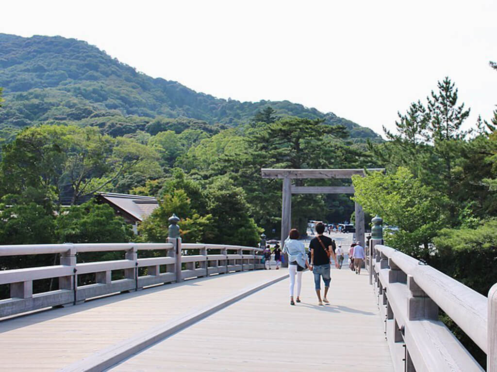 伊勢神宮外宮、內宮