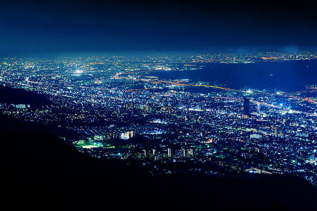 神戶旅遊：六甲山夜景