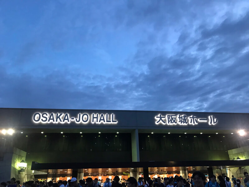 大阪必去旅遊景點：大阪城hall
