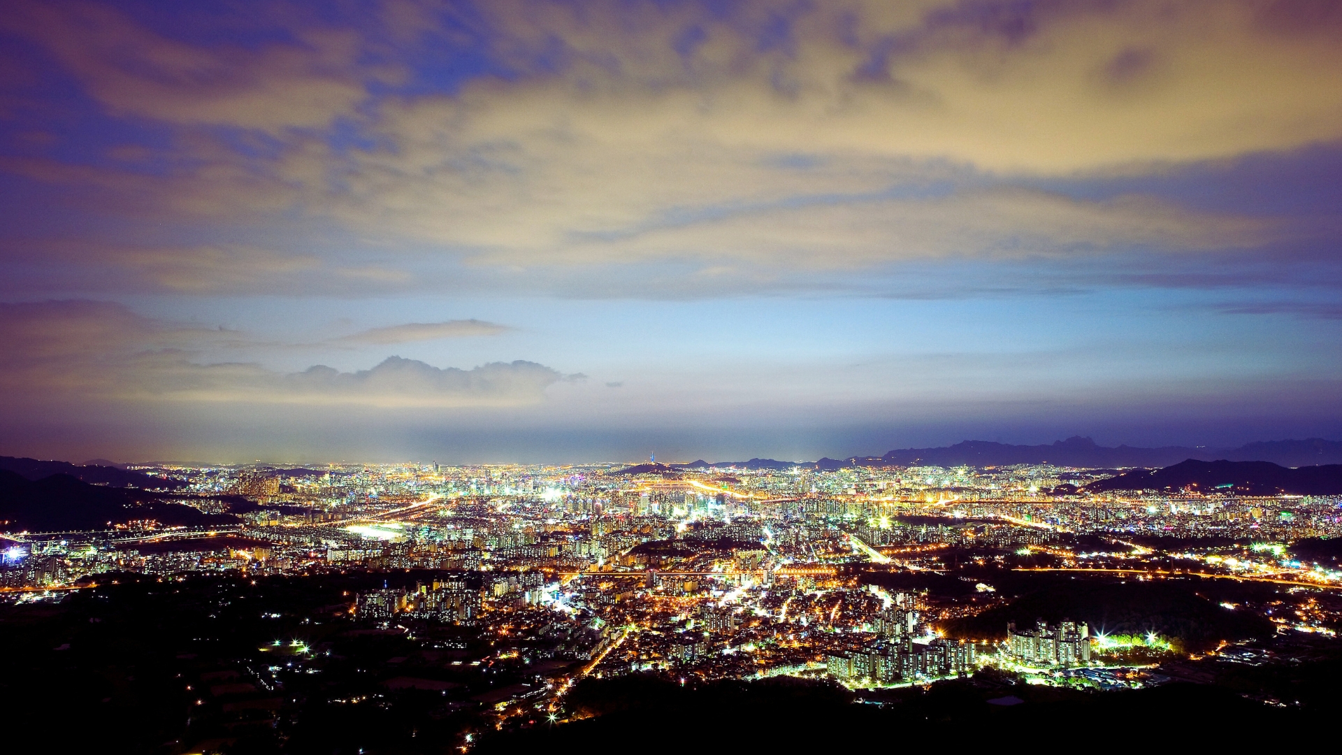 南山公園浪漫夜景