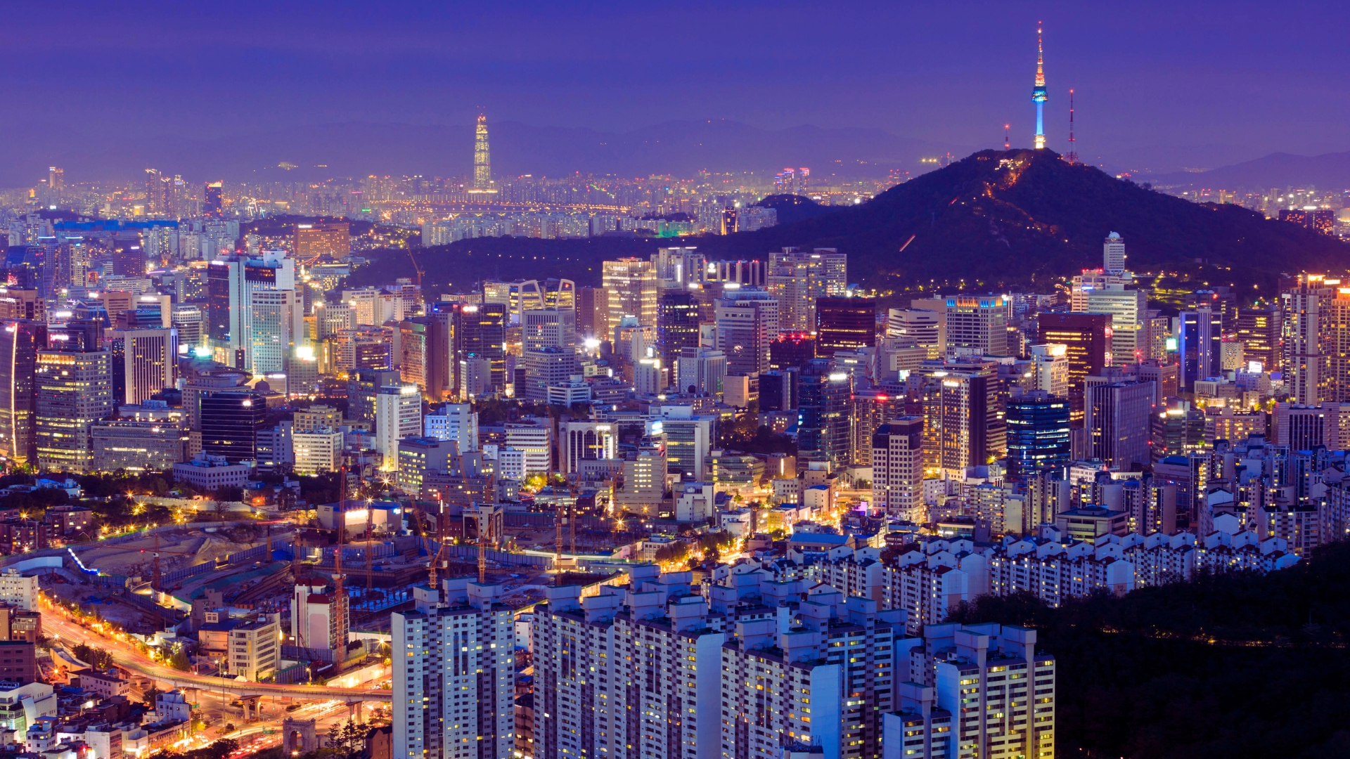 南山公園浪漫夜景