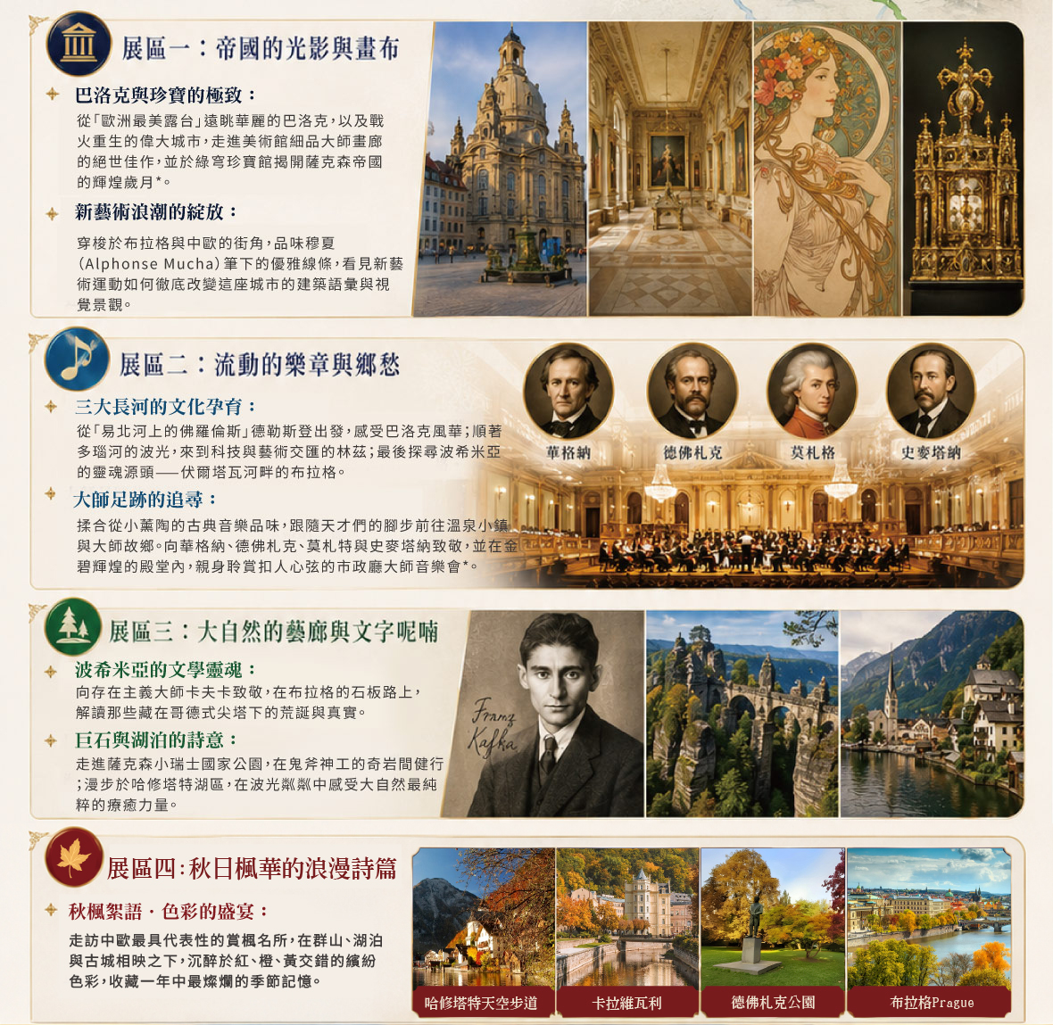 聽見大師.看見帝國-奧捷藝文深度10日-星宇直飛
