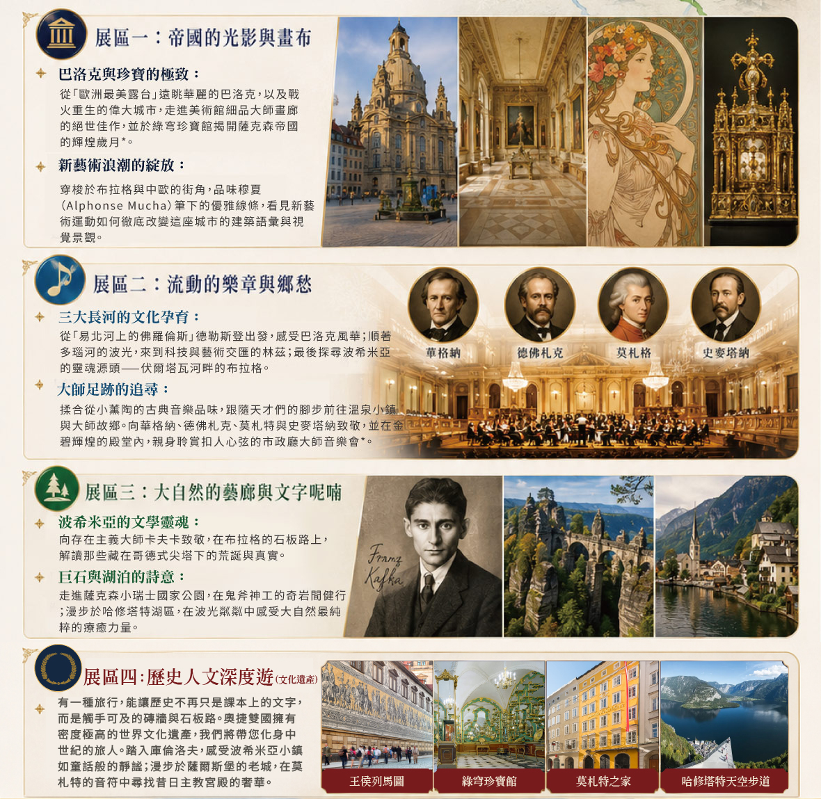 聽見大師．看見帝國－奧捷藝文深度10日-星宇直飛