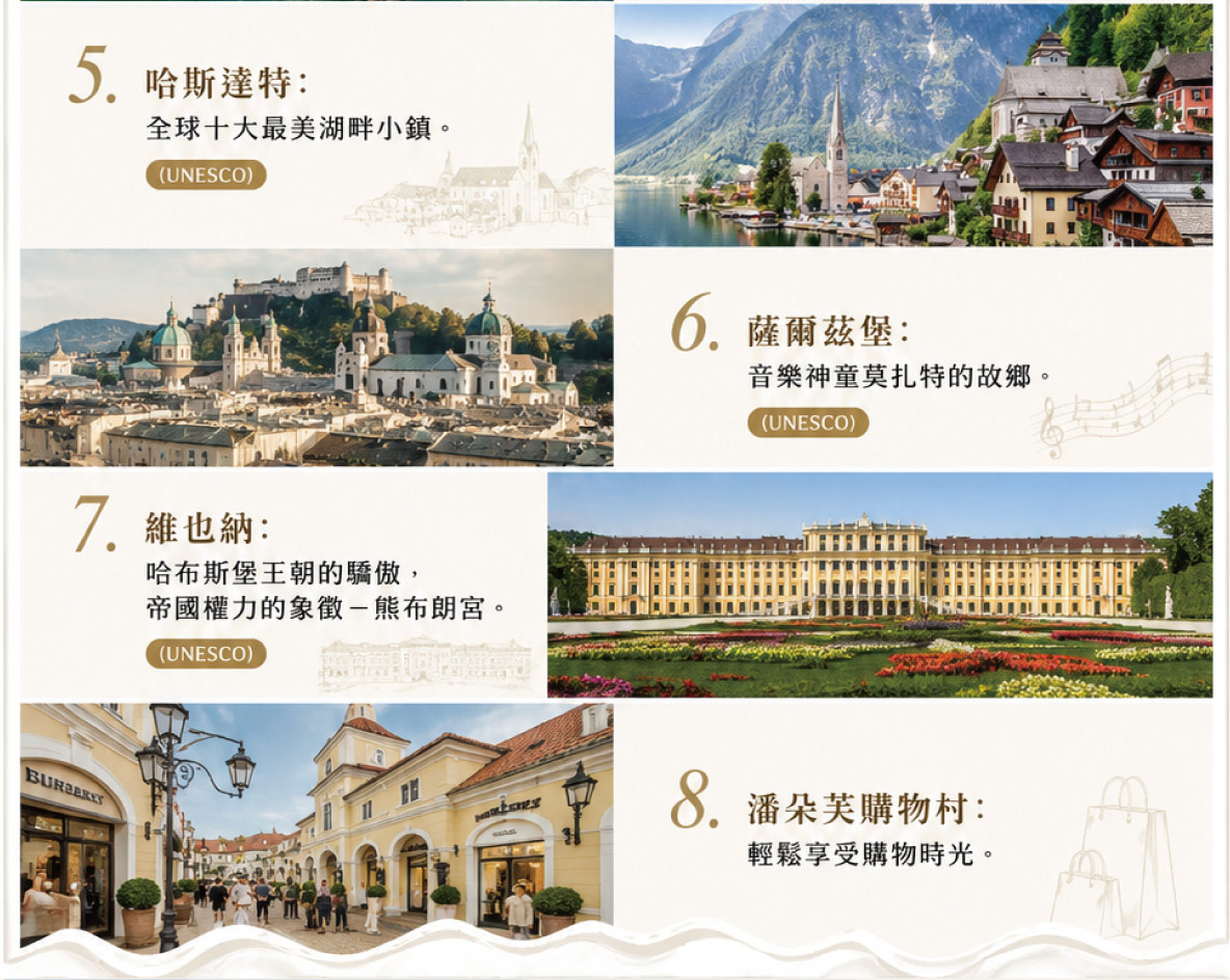 星宇奧捷雙湖10日~布拉格極致3連泊、伏爾塔瓦河漫遊