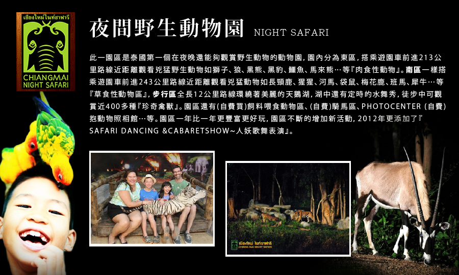 夜間野生動物園NIGHT SAFARI