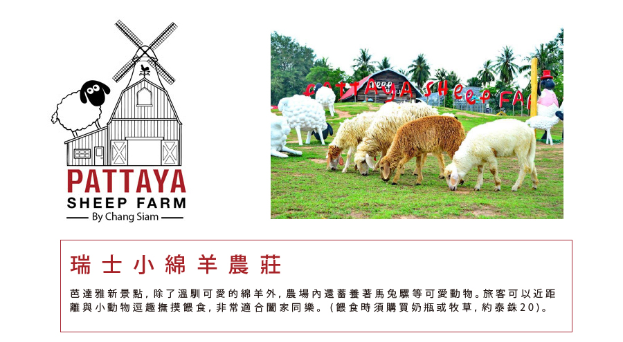 瑞士小綿羊農莊PATTAYA SHEEP FARM