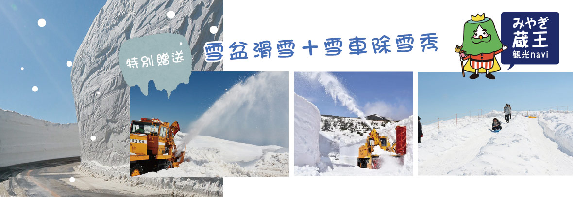 宮城藏王雪壁