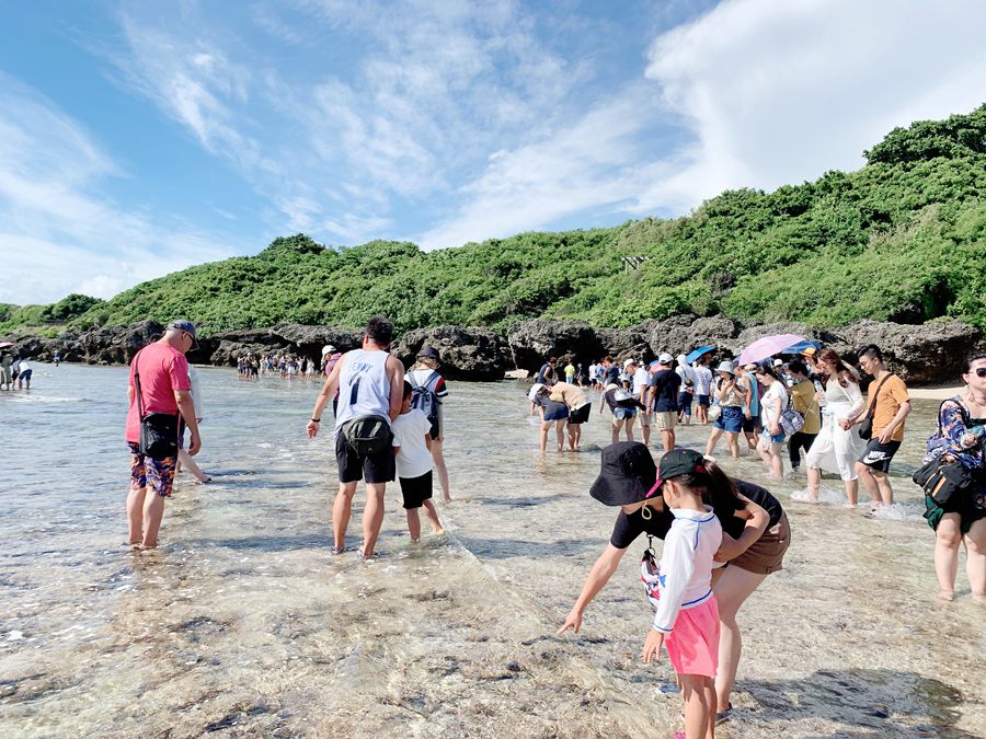 小琉球旅行潮間帶好好玩