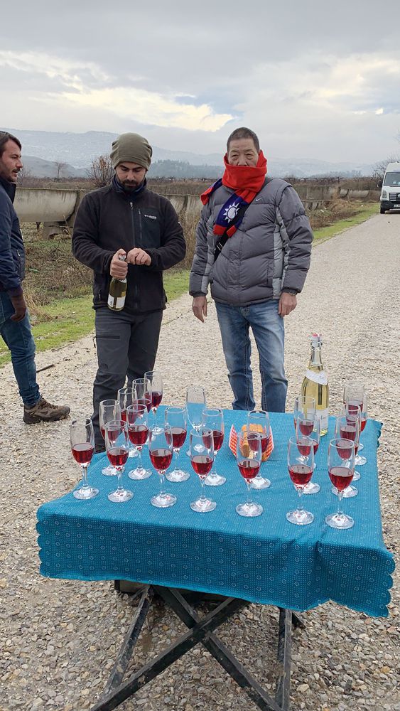 土耳其熱氣球喝香檳